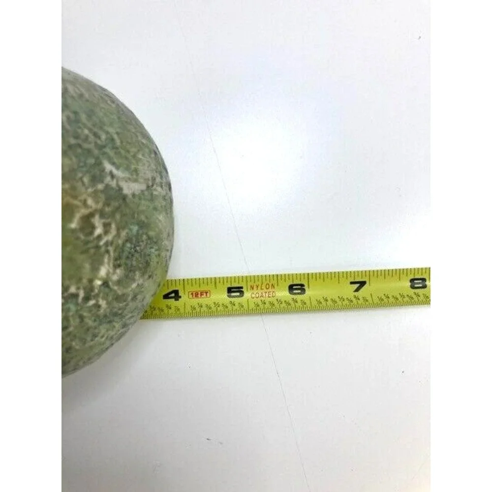 Vintage Green Pear Resin 8 inches Decorative Realistic‎ Fruit
